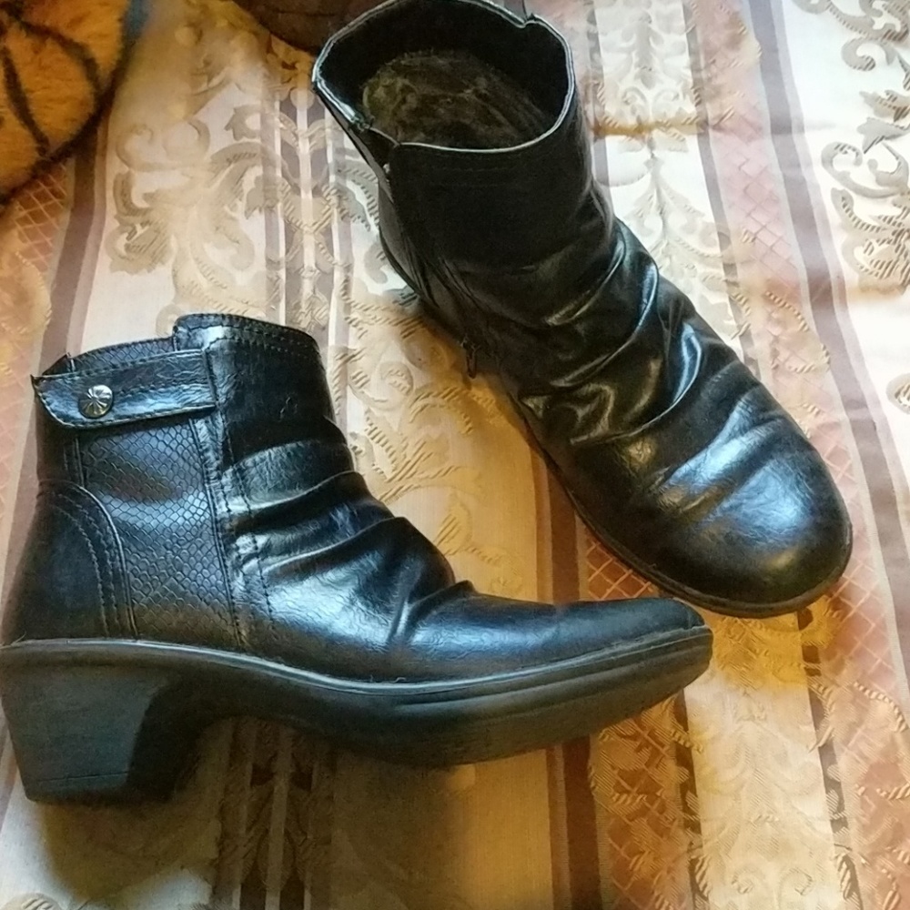 Black booties